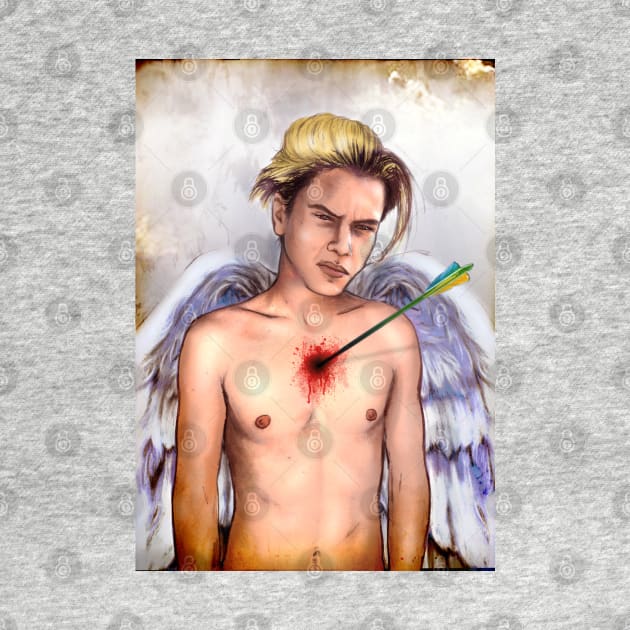 falling angel- river phoenix by matan kohn